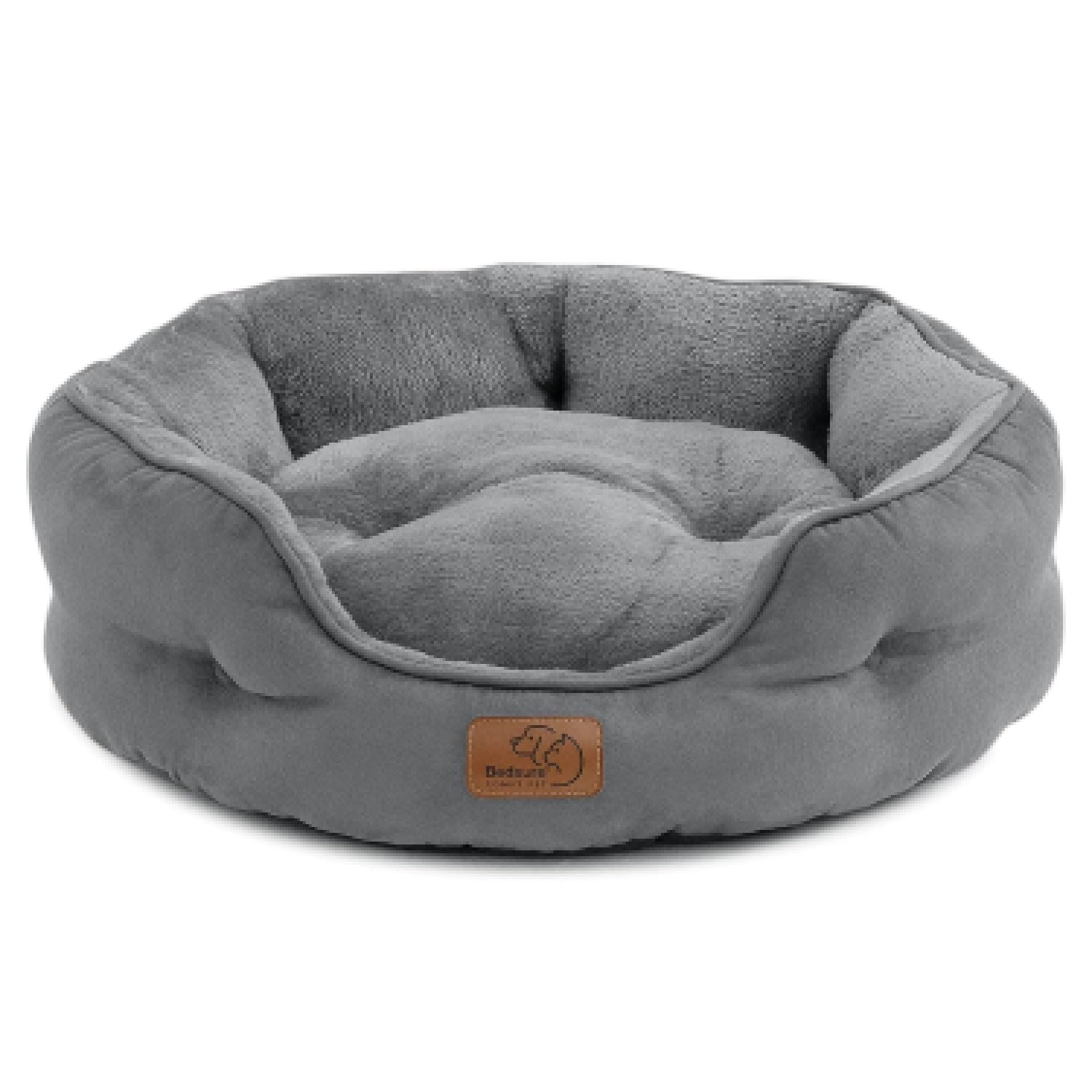 BEDSURE Katzenbett waschbar Katzen Bettchen, 51x48x15cm Katzenkorb mi