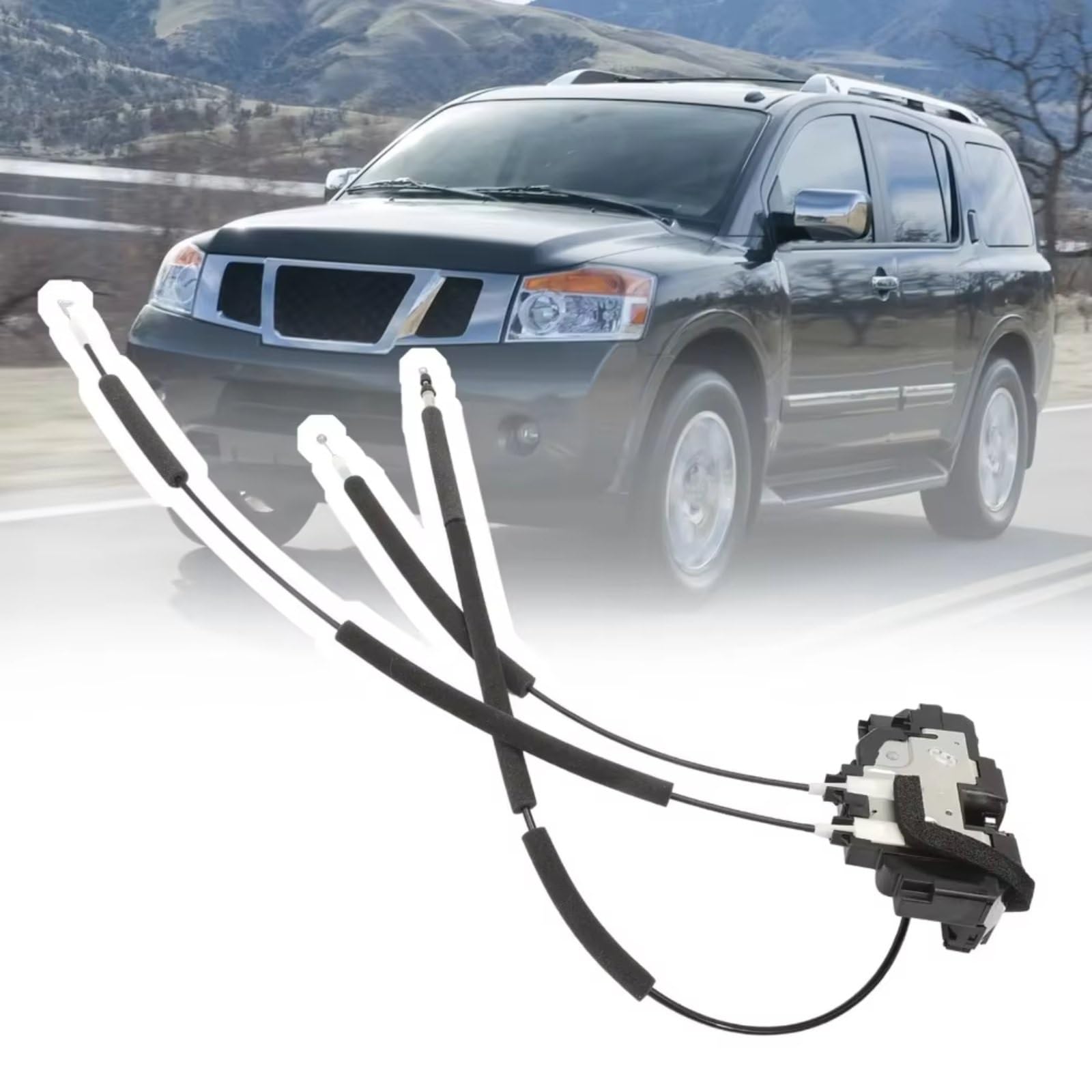 Attuatore Serratura Auto Meccanismo Del Motore Di Chiusura Dell'attuatore Della Serratura Porta Anteriore Sinistra Compatibile Con Per Base QX56 2005 2006 2007 80501-ZH000