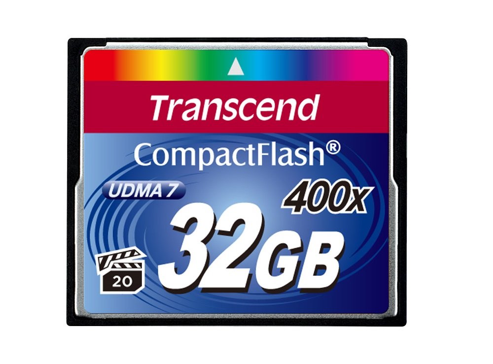 Transcend 32GB CompactFlash Memory Card 400x (TS32GCF400)