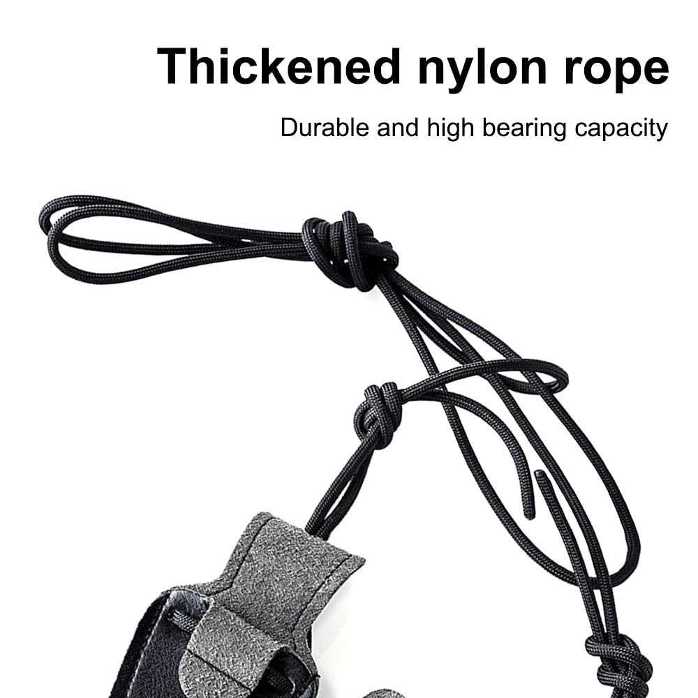 DONGKER Longbow Stringer Corde de serrage en nylon épais pour arc long et arc long en cuir