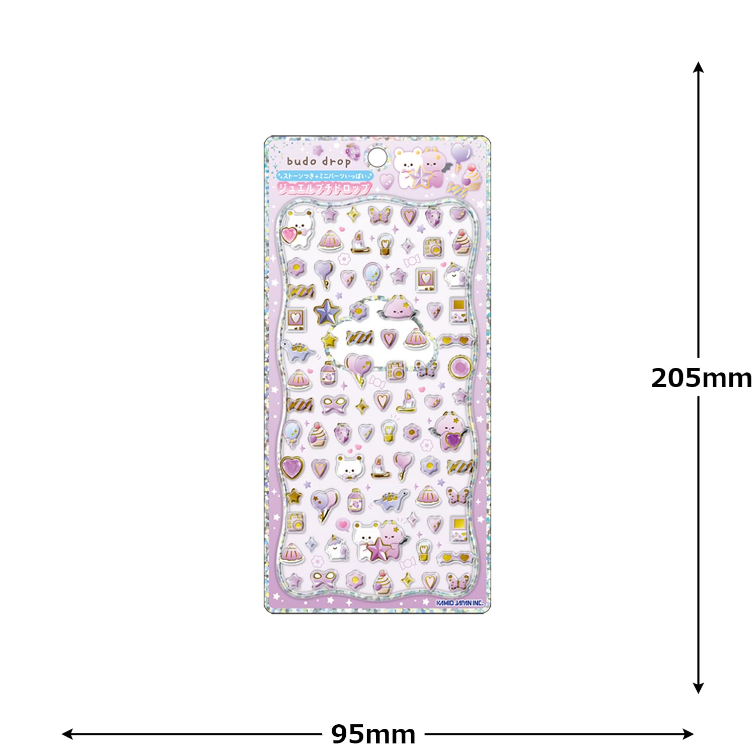 にこにこsmile様 Amazon.co.jp: カミオジャパン シール ジュエルプチドロップシール