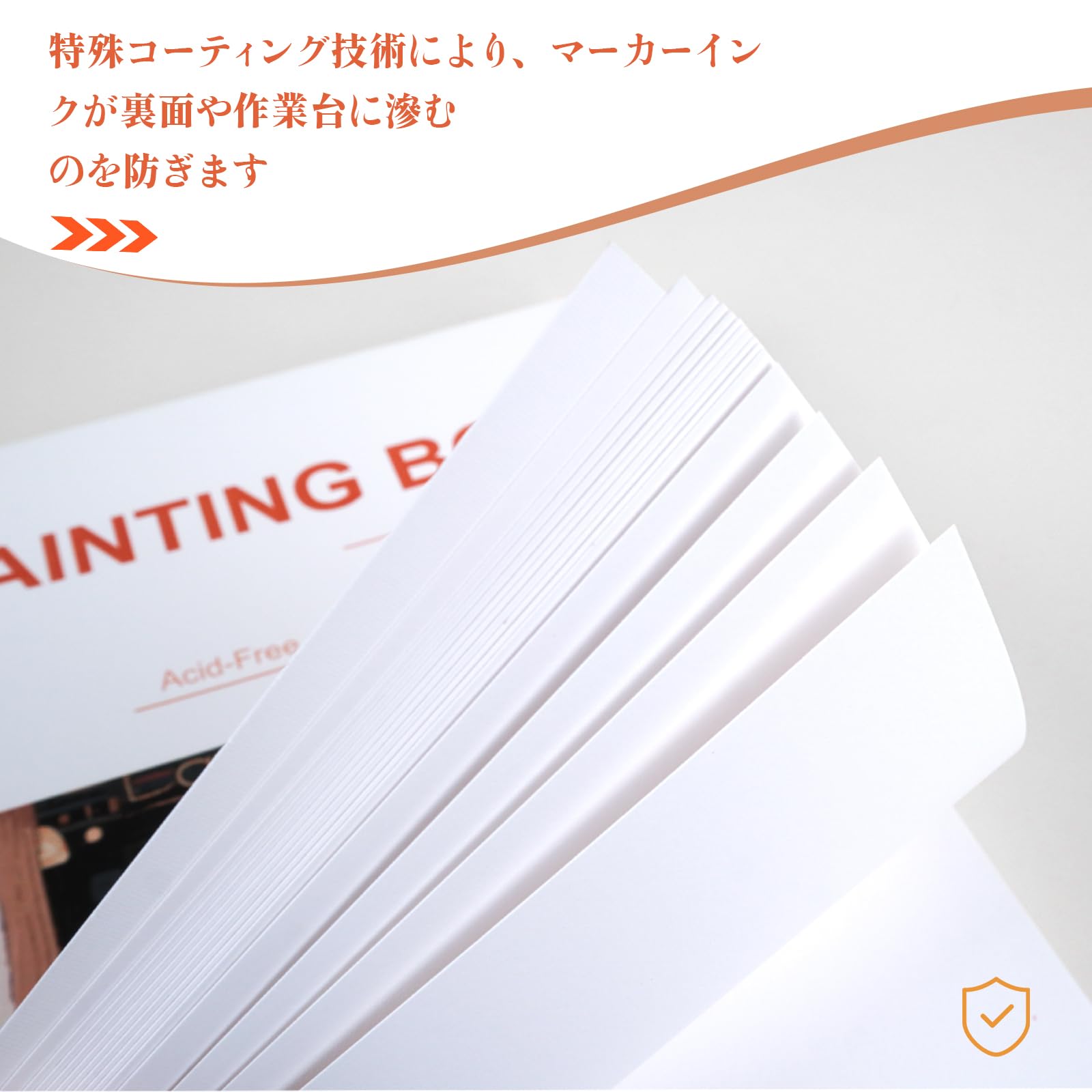 Amazon.co.jp: スケッチブック 200gsm 厚口 サイズ 60枚 マーカー用紙