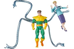 Marvel Legends Series 6-Inch Collectible Doc Ock & Aunt May Action Figures