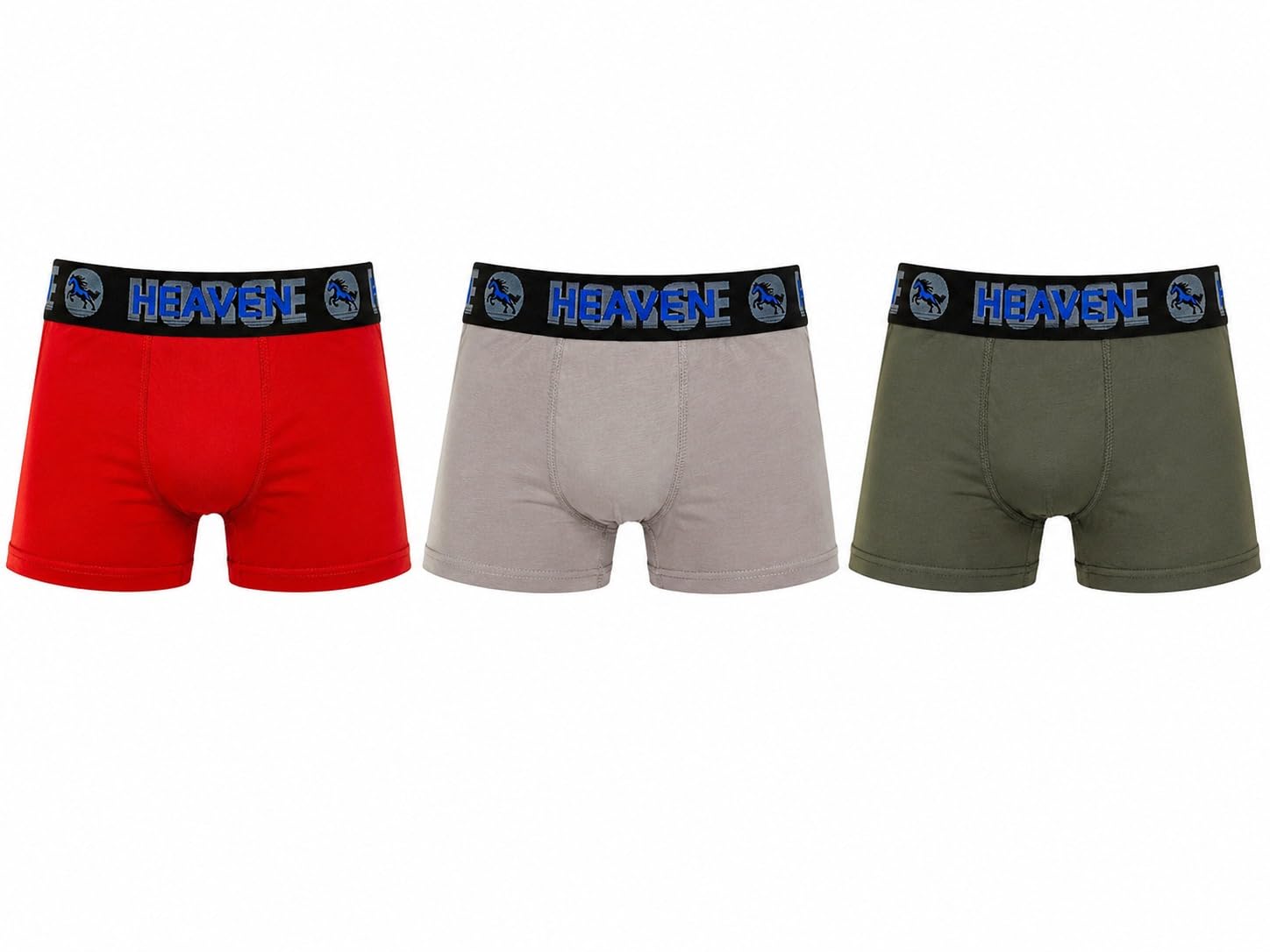 Men's Premium Viscose Cotton Boxer Trunks, Regular Fit, Branded Elastic Waistband, Pack of 3-image-8