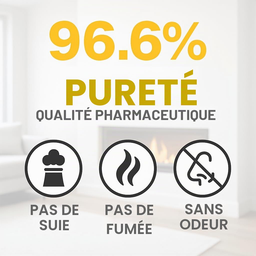 GiDeli Bioéthanol - 20 l - Sans odeur - 96,6 % d'éthanol - Pour intérieur et extérieur - Fabriqué à partir de maïs et de betterave sucrière