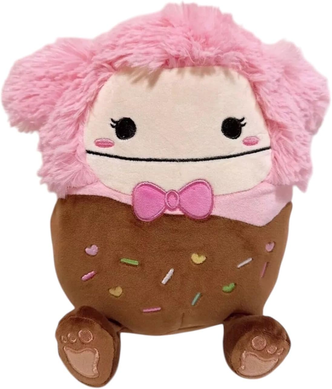 Squishmallows 8-Inch Brina The Cupcake Bigfoot Plush Valentine Squad 2025