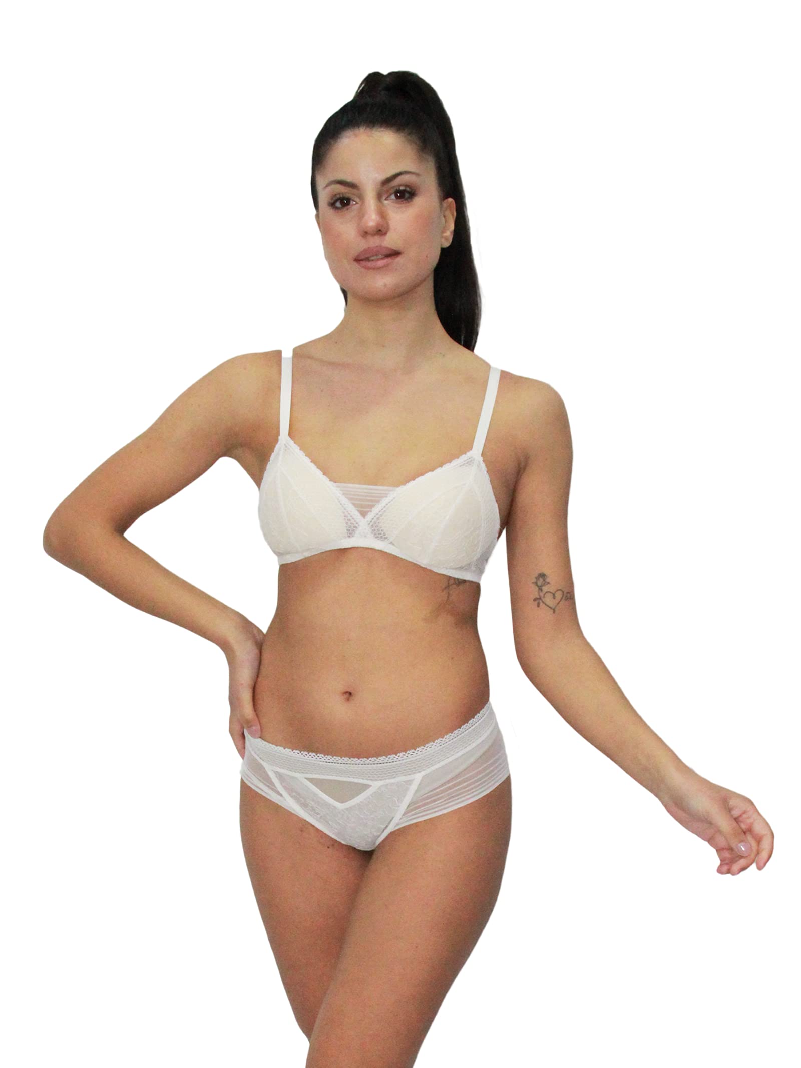 Soutien-gorge triangle Sukeban Passionata noir doublé