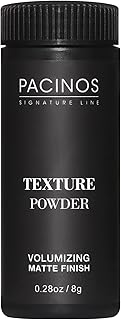 Pacinos Texture Powder - Lightweight Root Lifting Powder with Matte Dry Finish for Texture
