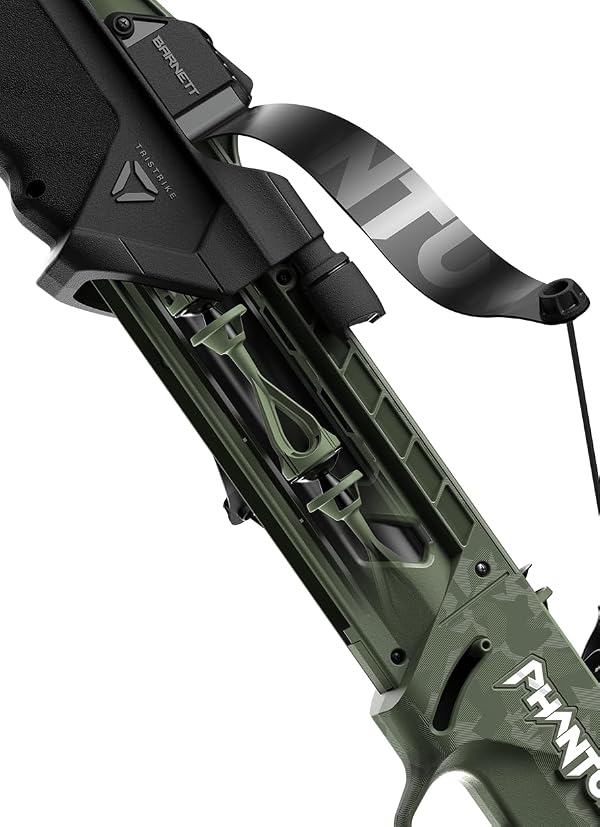 Barnett Phantum Series Suction Crossbow, Pump Action Suction Dart Crossbow Flies Over 30 Feet, Safe Indoors & Out, Ages 12+, Compact, OD Green by BARNETT - Image 6