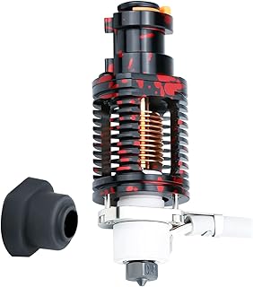 Upgrade All Metal 300°C 24V Ceramic Heating Red Lizard K1 Pro Hotend CHC High Flow Compatible with Voron V2.4 0.1, V6 Dragon Hotend Prusa i3 MK3 MK3S Titan Extruder 3D Printer Parts (K1 PRO)