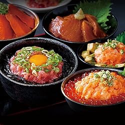 海鮮丼の具 詰合せ計１５食 （マグロ漬け3p＋ネギトロ3P+サーモンネギトロ3p+トロサーモン3p+イカサーモン3P）冷凍 海鮮丼5種類がお家で食べられる!!