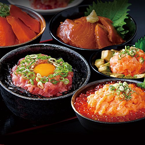 海鮮丼の具 詰合せ計１５食 （マグロ漬け3p＋ネギトロ3P+サーモンネギトロ3p+トロサーモン3p+イカサーモン3P）冷凍 海鮮丼5種類がお家で食べられる!!