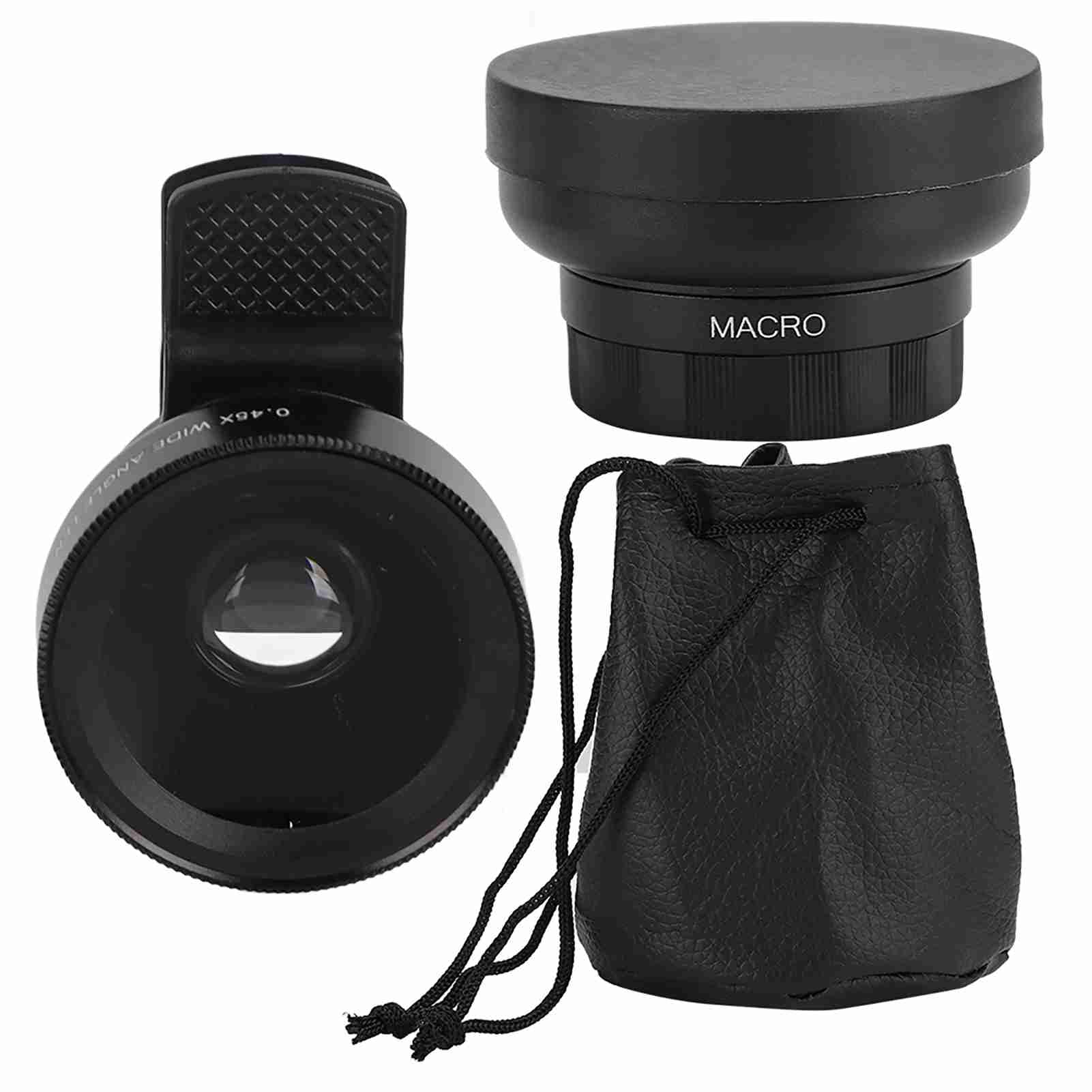 Objectif de téléphone portable macro Mpow 0,6 X objectif