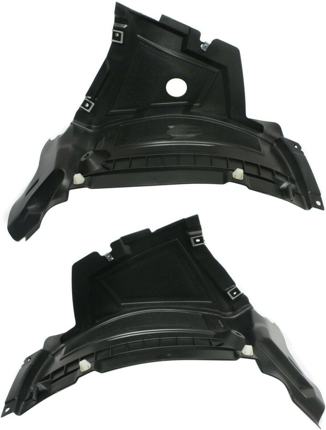 Set of 2 Fender Liner Front Left Driver Side Plastic Section 13456643 AU1243100 4G0853888C