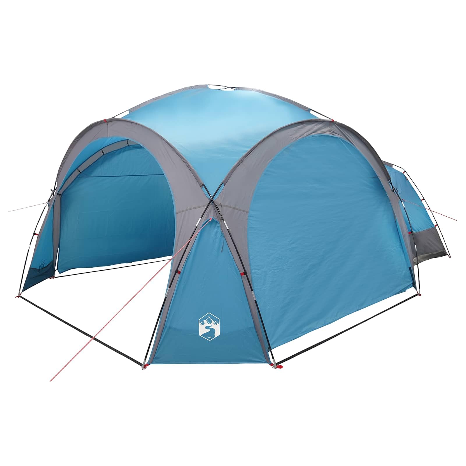 Namiot Laterale Green Armee 410x410x250 cm Poliester Stal