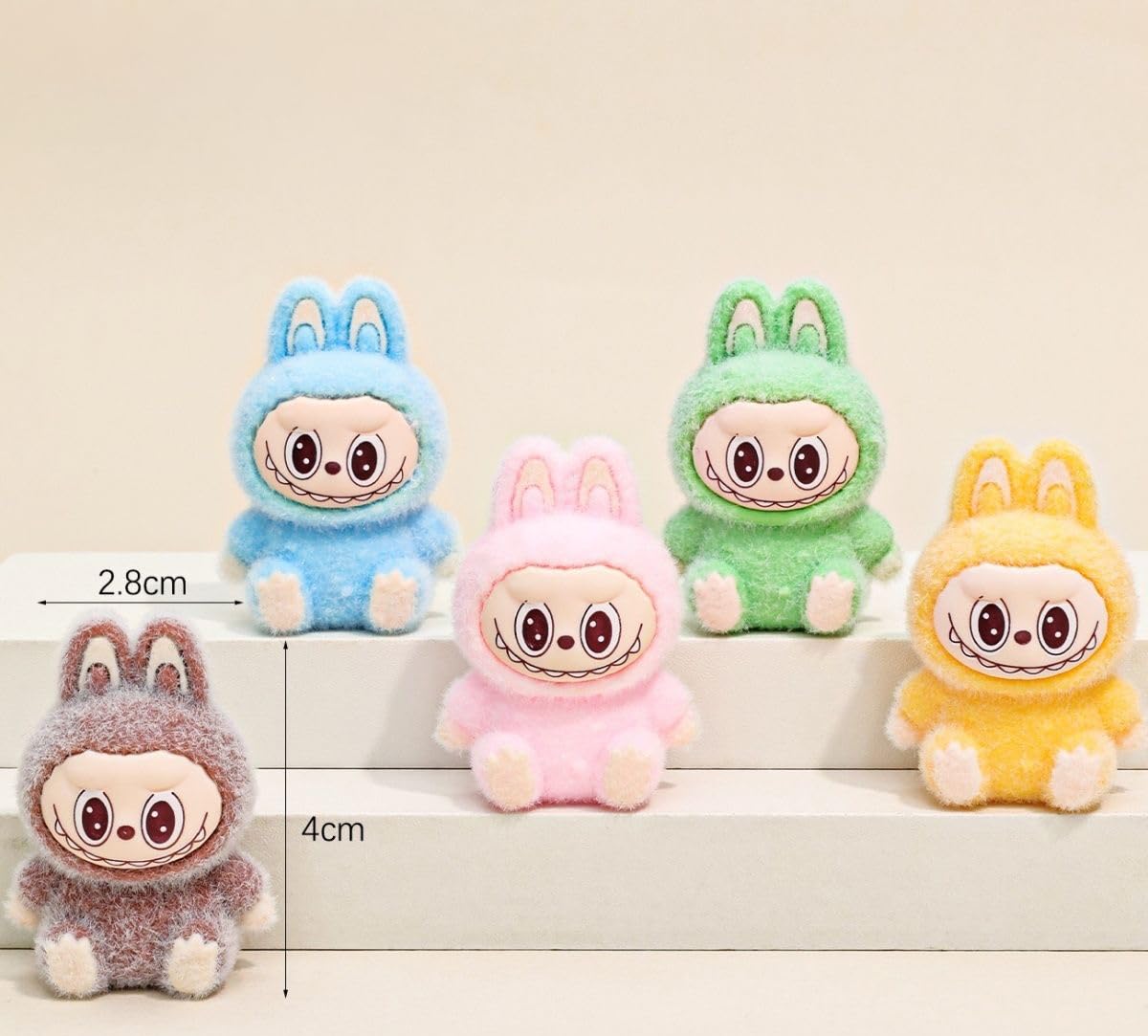 Amazon.co.jp: Labubu ぬいぐるみ キーホルダー ラブブ人形 マスコット 