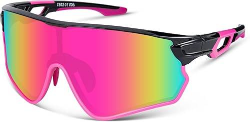 BEACOOL Gafas de sol deportivas polarizadas para hombres y mujeres, jóvenes, béisbol, pesca, ciclismo, correr, senderismo, motocicleta, lentes Tac disponible en Yaxa Peru