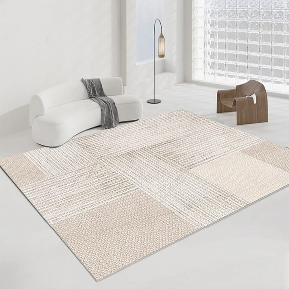 Tapis en peluche pour zone de loisirs confortable et grand