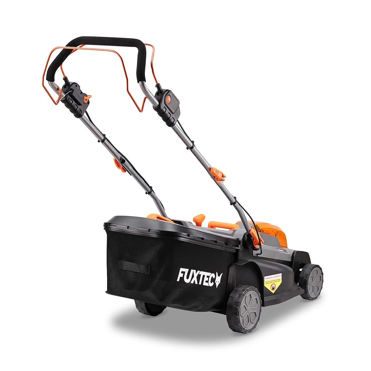 FUXTEC Tagliaerba a batteria FX-E2RM43PRO • 43 cm larghezza taglio • 40V batteria litio • trazione con velocità variabile • funzione mulching • regolazione altezza 25–75 mm