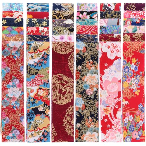Bandes de tissu en coton matelassé pour patchwork et décoration de table chaleureuse