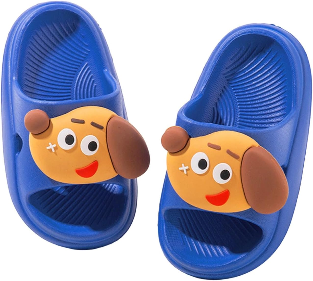 Shower Slippers for Boys Girls Cute Puppy Slides Slipper Kids Comfy Quick Drying Pool Beach Garden Shower Shoes