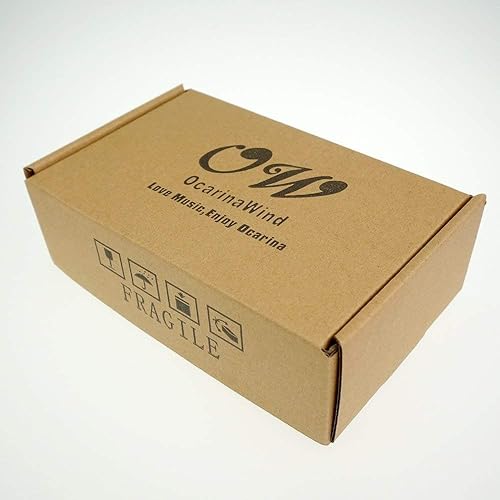 Miniatura 5 de 12 Agujeros de madera Ocarina Alto C madera de acacia Wd12002 Instrumento musical idea de regalo