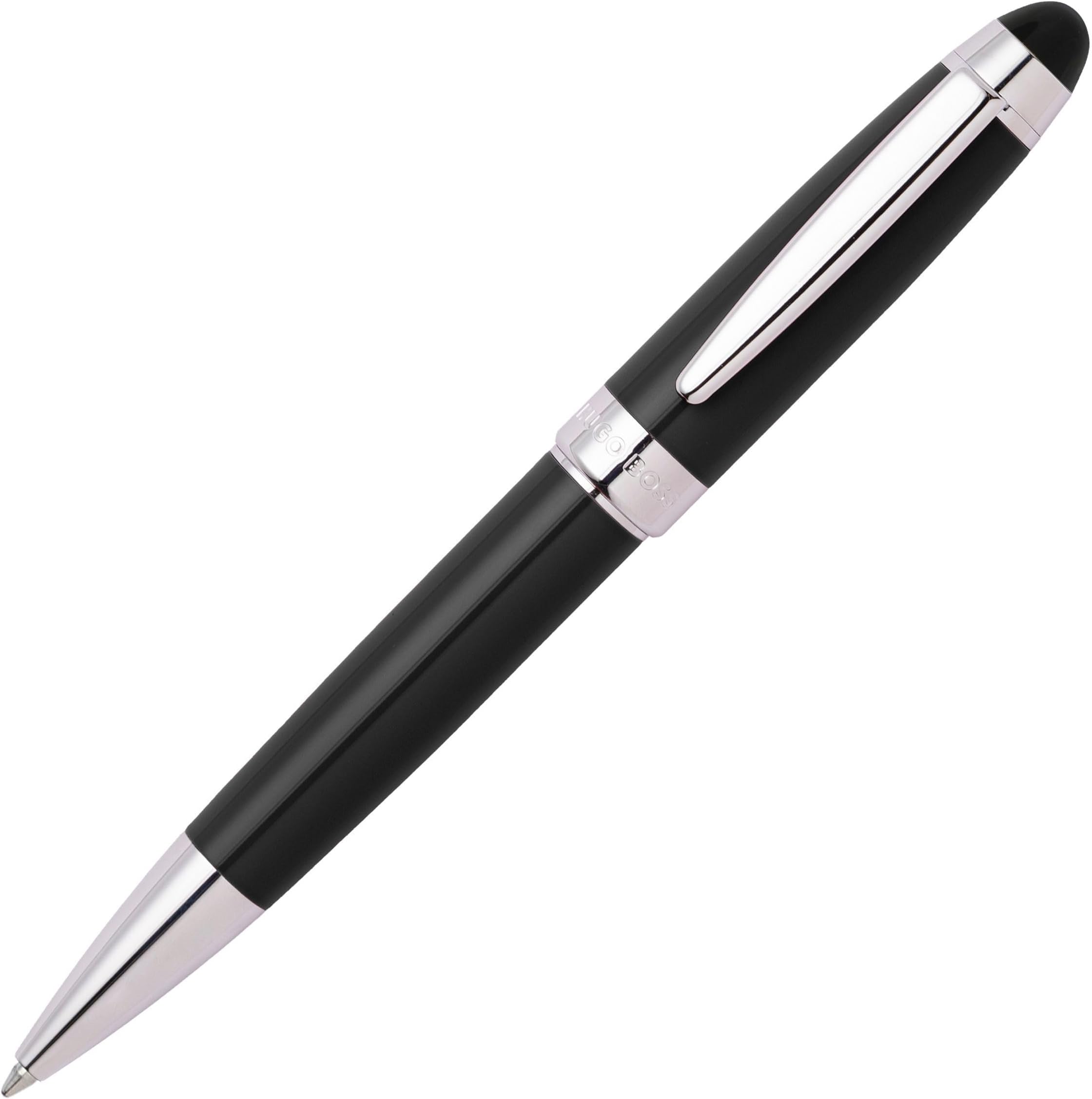 ICON black ballpoint pen - top of the range and elegant with refill, with M tip.