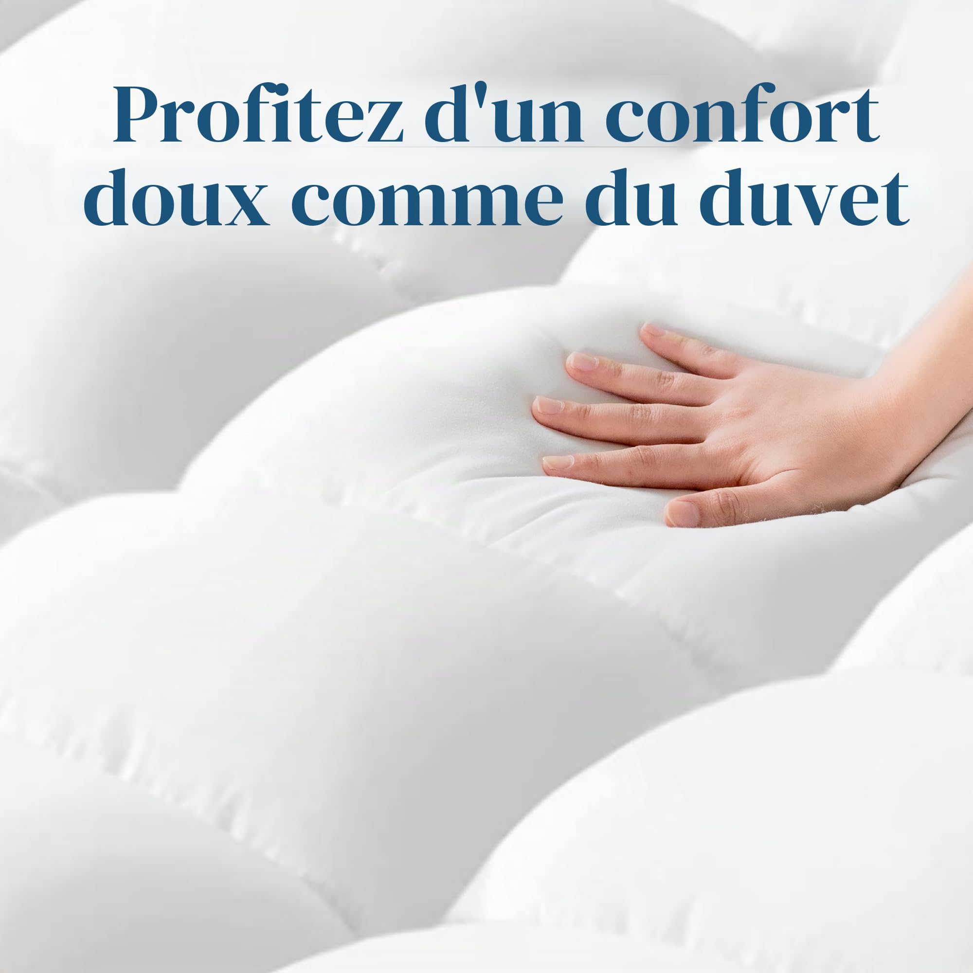 Zinus Surmatelas en Mousse viscoélastique - 140 x 200 cm - Épaisseur 10 cm - Design à cellules Ouvertes - Certifié Oeko-Tex - Respirant et orthopédique - Confort Ergonomique - Résistance Moyenne -