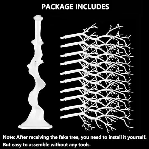 Miniatura 7 de Centros de mesa de árbol para bodas de 30 pulgadas, árbol de exhibición decorativo para mesas, ramas de árbol para decoración, centro de mesa de