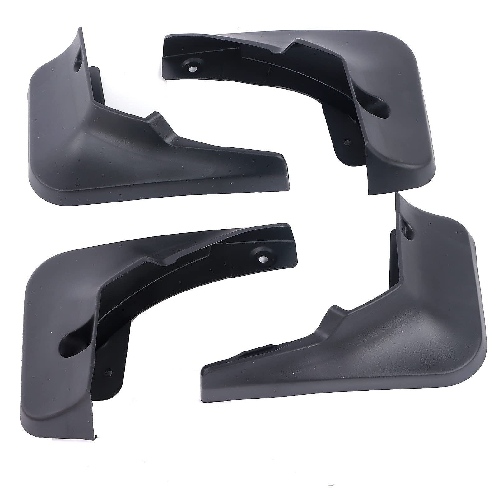 Set Parafango Auto Durevole Sostituzione Parafango Automatico per NX NX200 NX300 2015‑2017 per Protezione Esterna ABS Nero
