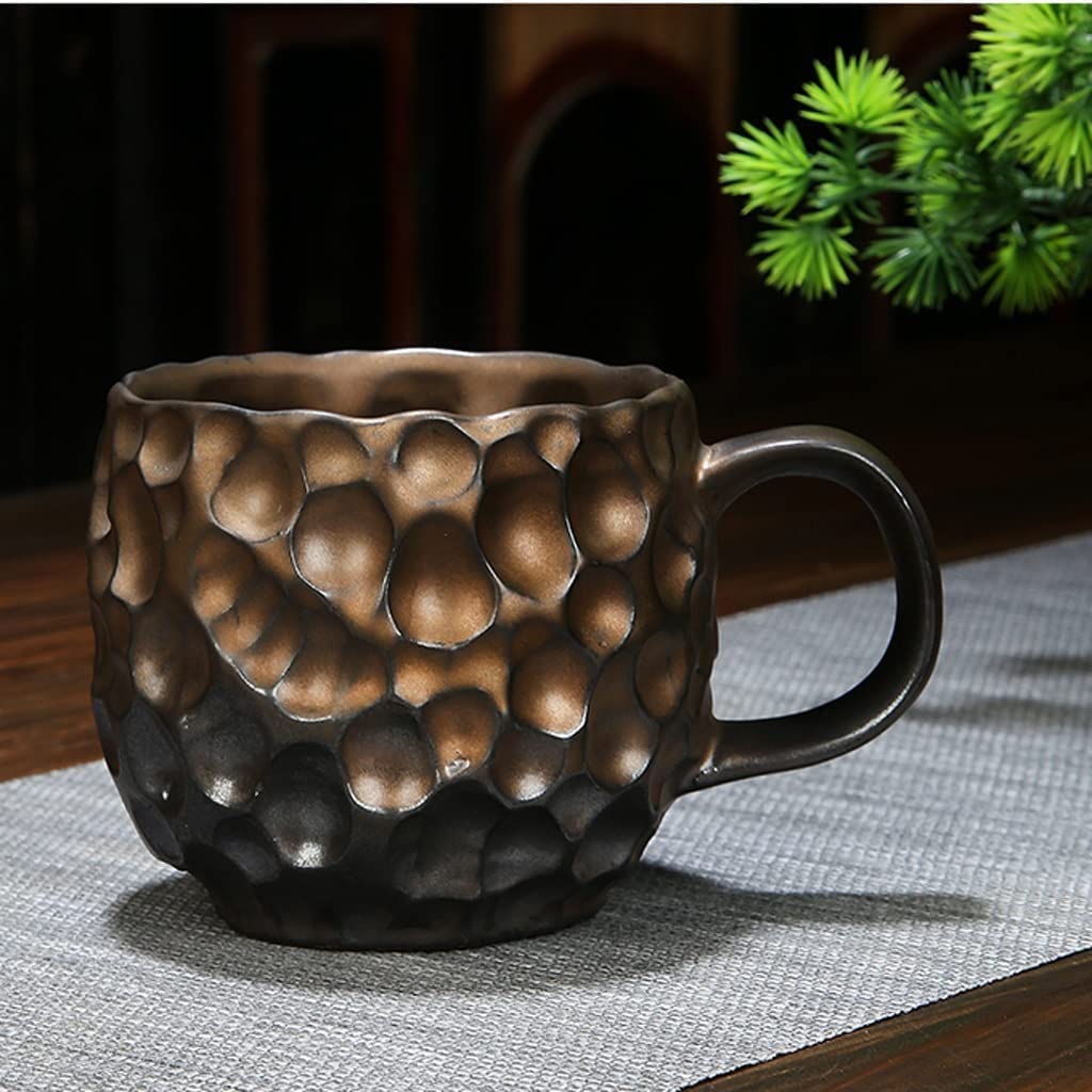 Ceramiczny kubek do kawy, prezent tatusia mumii, kubek miłości, ceramiczny kubek kawy Kubki do kawy Ręcznie robiona szorstka ceramika Filiżanka kawy Kubek retro Biurowy kubek wody Mężczyźni i kobiety