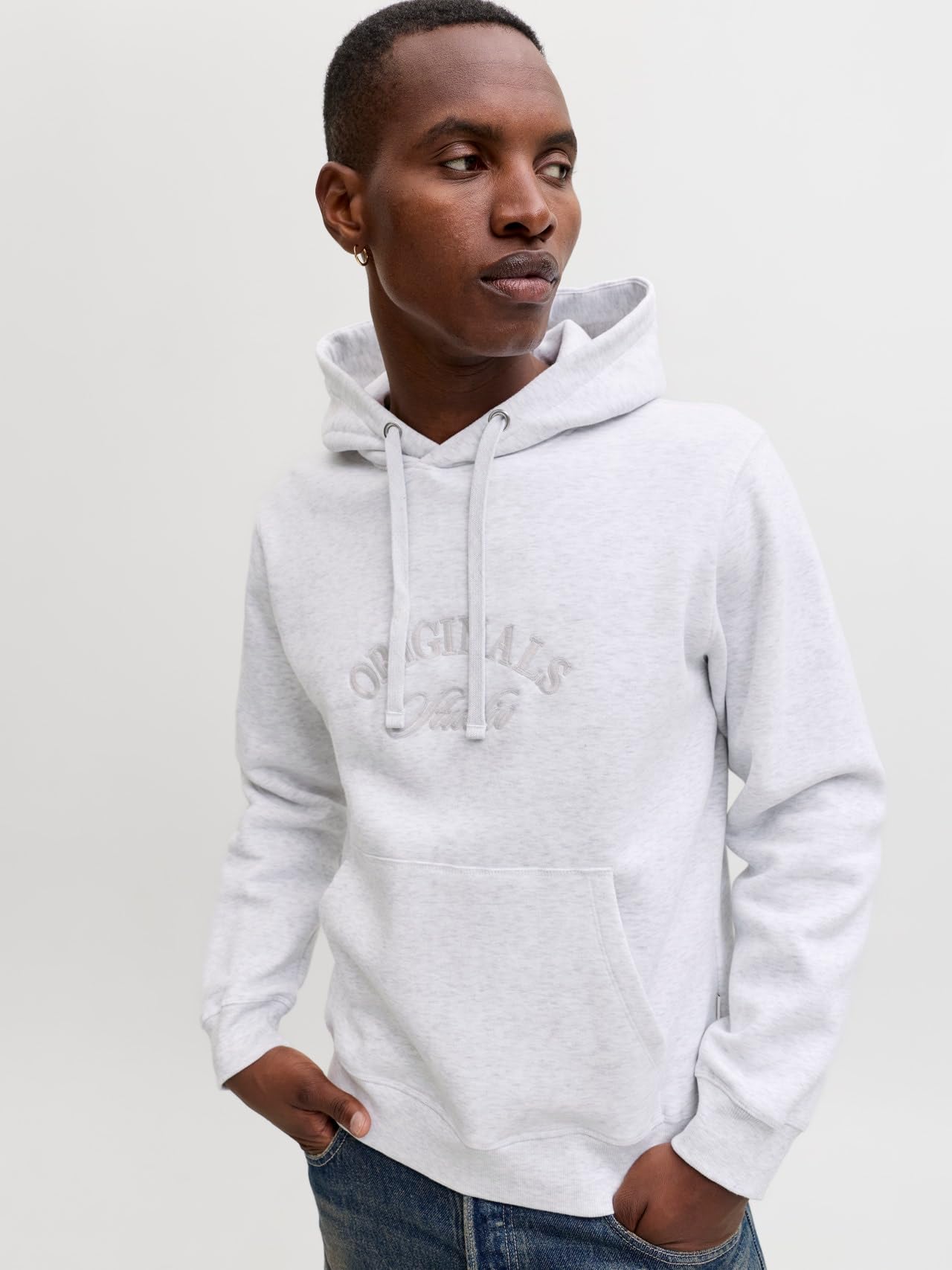 JACK & JONES Jorbleecker Branding Sweat Hood BF Uomo