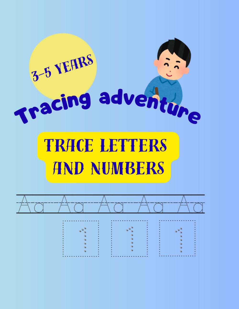 Tracing adventure: Trace letters and numbers