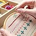 Caydo 6 Pieces Aida Cloth 14 Count Linen Cross Stitch Fabric Embroidery Fabric for Embroidery, Needlework, DIY Handicrafts, 12 by 18-Inch