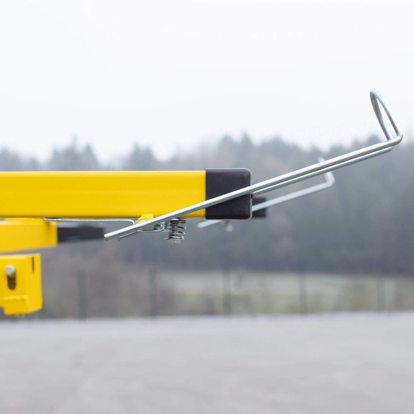 BAMATO Trockenbau Plattenlift DPH-3400 | Hubkraft: ca. 68 kg | Höhenverstellung von 1420 mm bis 3400 mm | integriertes Fahrwerk | Plattenheber Heber für Gipsplatten