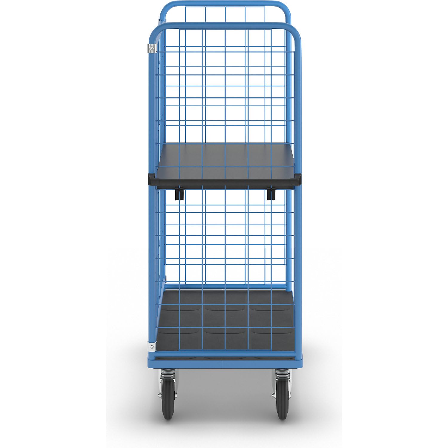 eurokraft Pro | Chariot à tablettes à Trois côtés grillagés