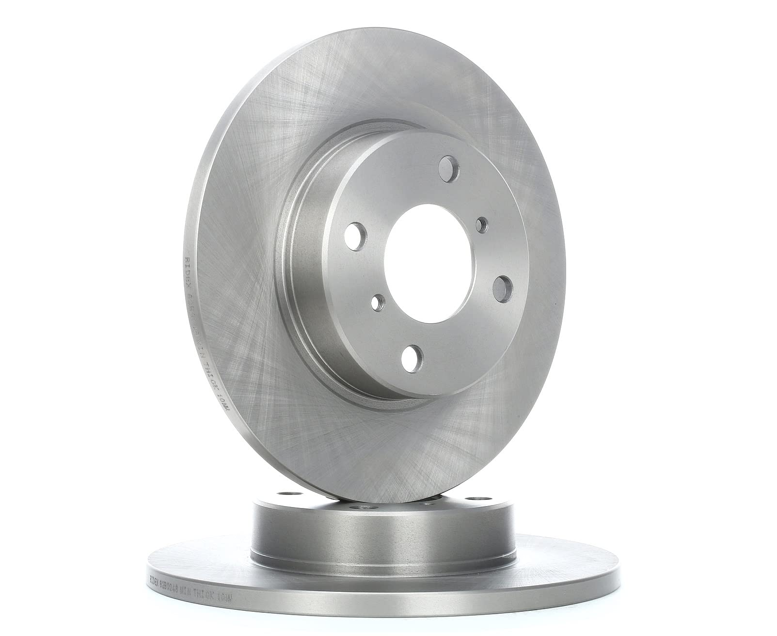 RIDEX 82B0248 2x Disque de frein Avant sans vis/boulons Compatible avec OPEL Agila A H00