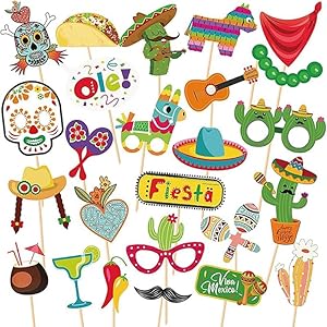 Righta Tech Mexikanische Fiesta Foto-Requisiten Set