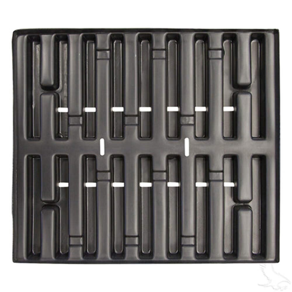 RHOX EZGO TXT Golf Cart Battery Tray, Replacement, ABS Plastic