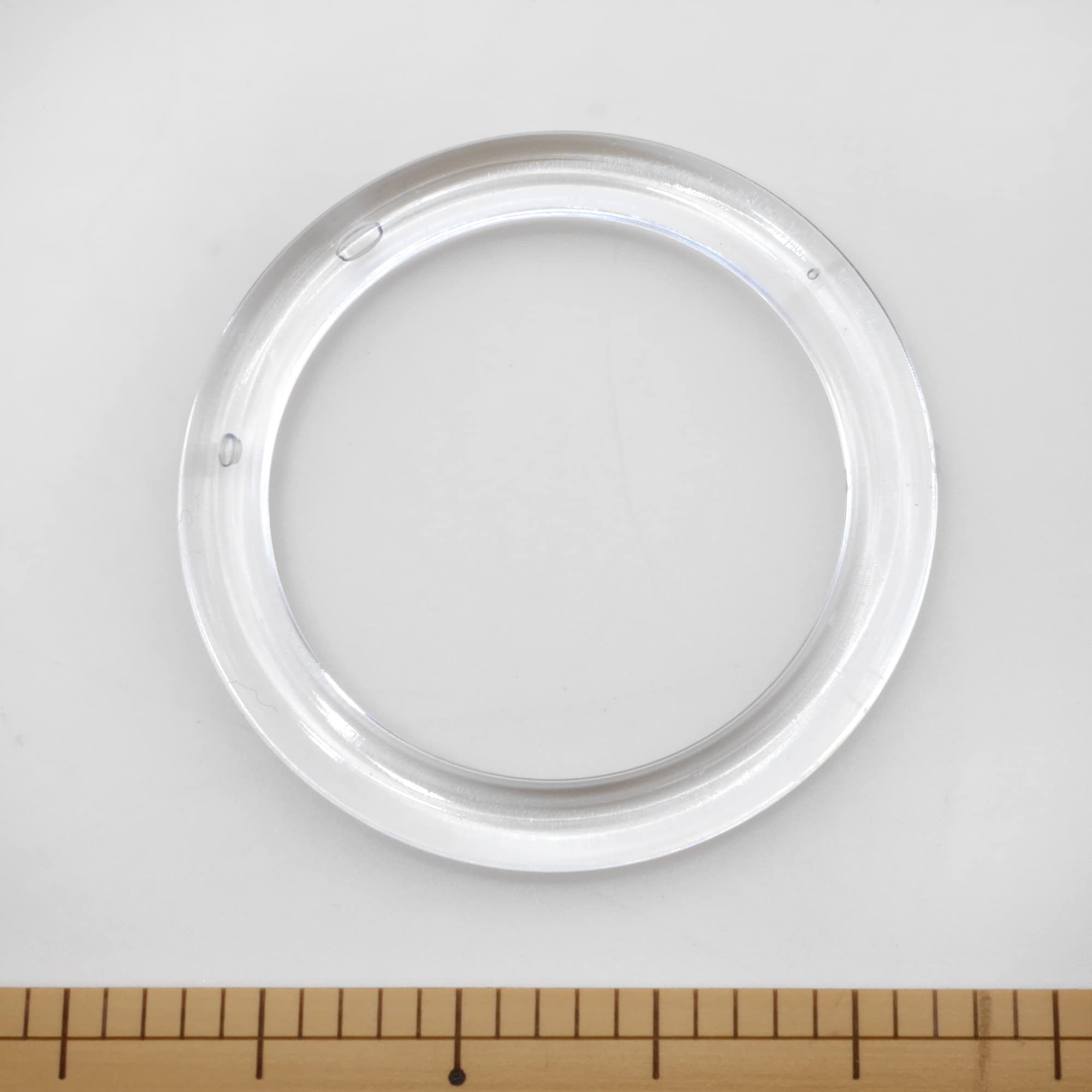 Merchen Art MA2160 Pringing Ring 1.6 inches (40 mm), Pack of 5, Transparent