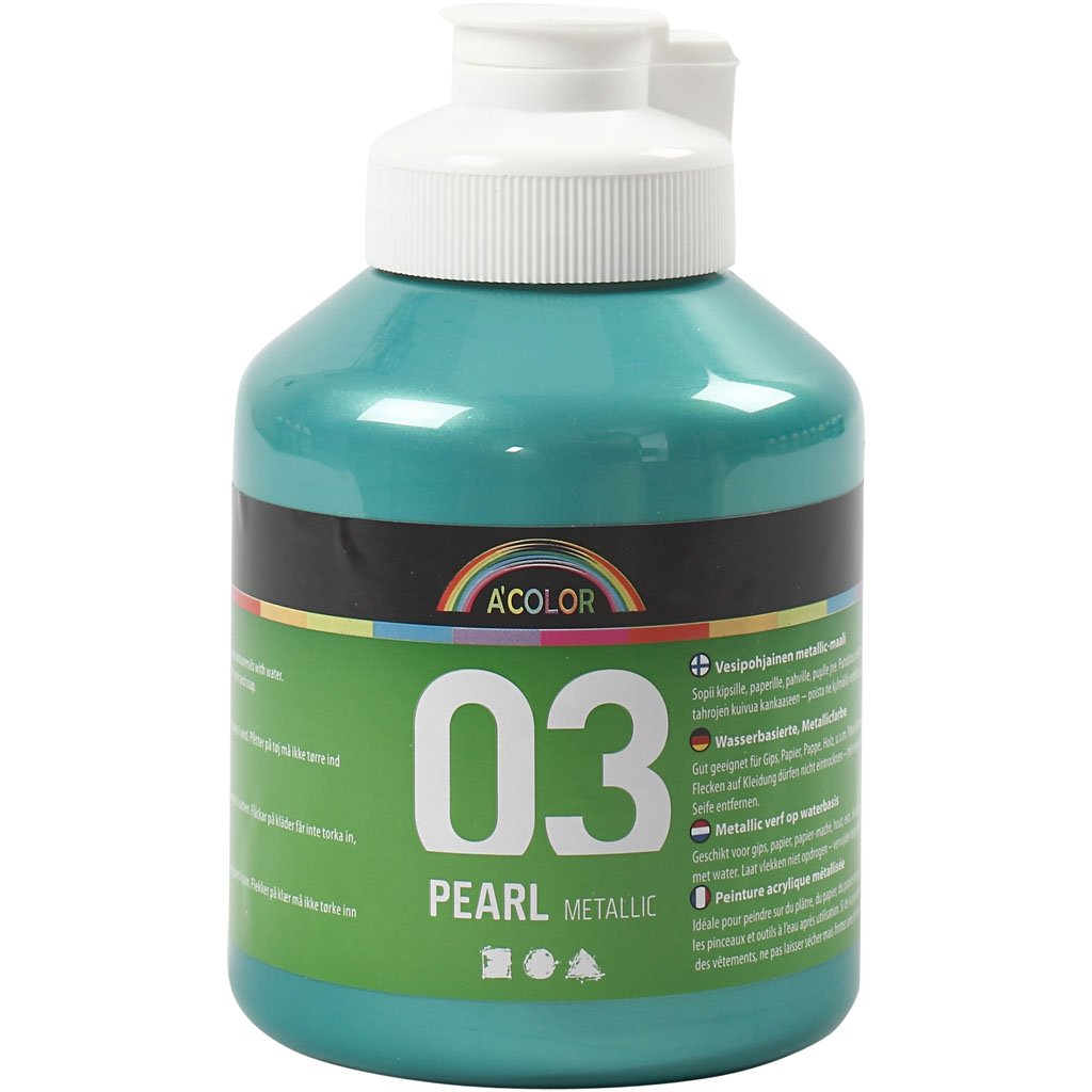 A-Color Acrylic Paint, 500 ml, green