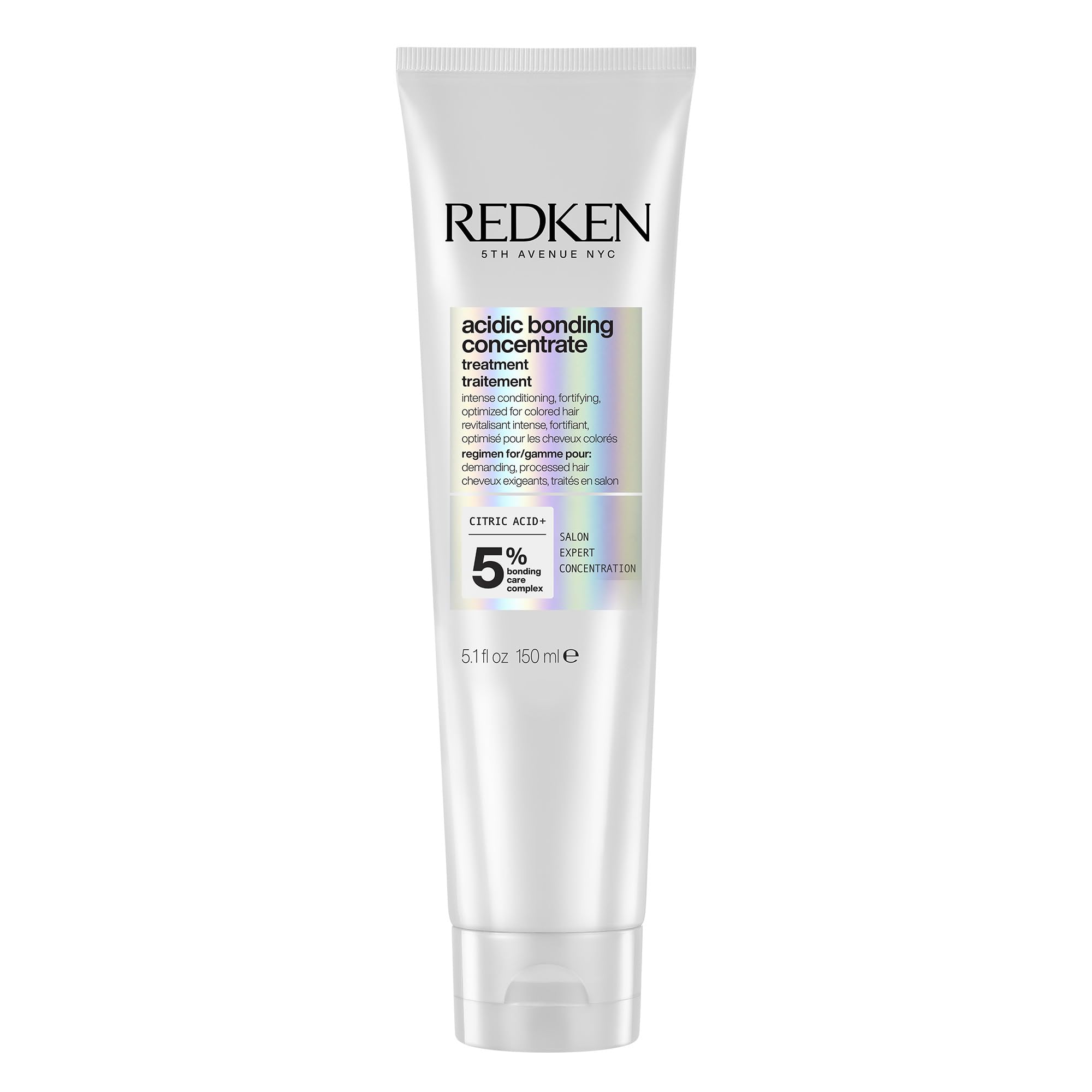 REDKENAcidic Bonding Concentrate Leave-In Treatment, Bond Repair for Damaged Hair with Heat ProtectionCradle to Cradle CertifiedCradle to Cradle CertifiedCradle to Cradle Certified