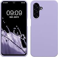 Vista 85 de kwmobile Funda compatible con Samsung Galaxy A52 / A52 5G / A52s 5G - Funda de Teléfono de Silicona TPU con Acabado Suave - Arrecife Azul