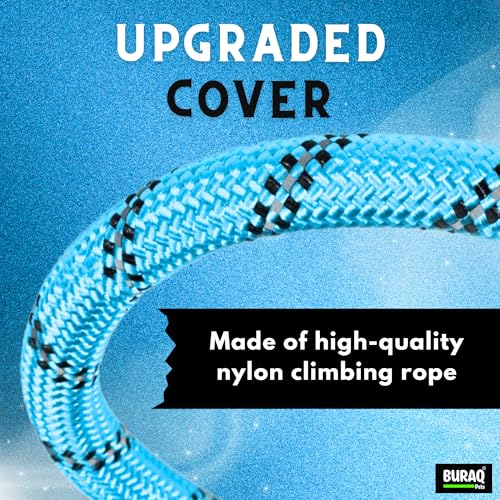 Image of Buraq Pets 5FT Dog Leash with Soft Padded Handle Reflective Rope