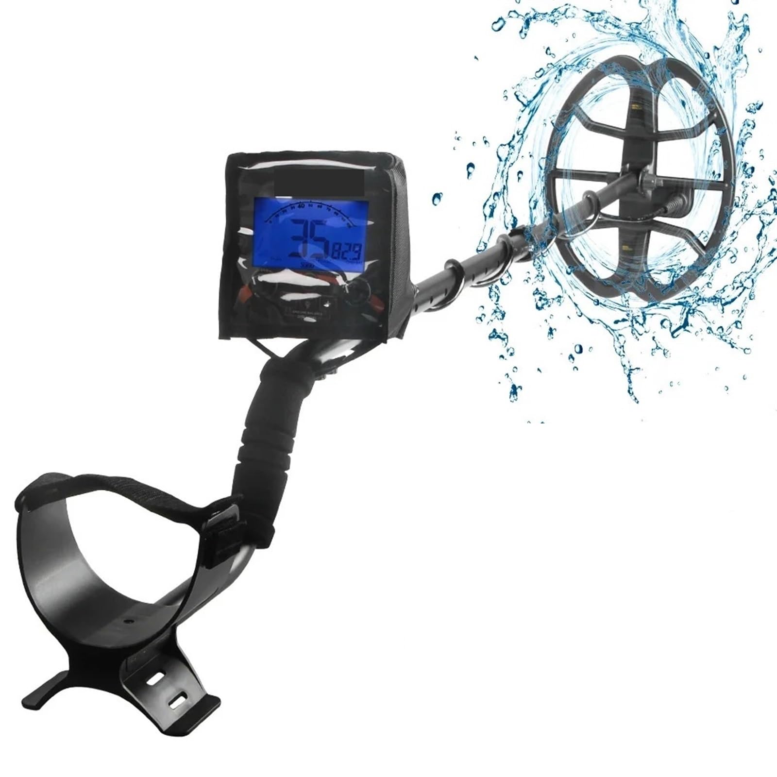 JVDDI Metal Detector Professional Underground Depth Gold Detector Treasure High Frequency Pinpoint Detecting Handheld