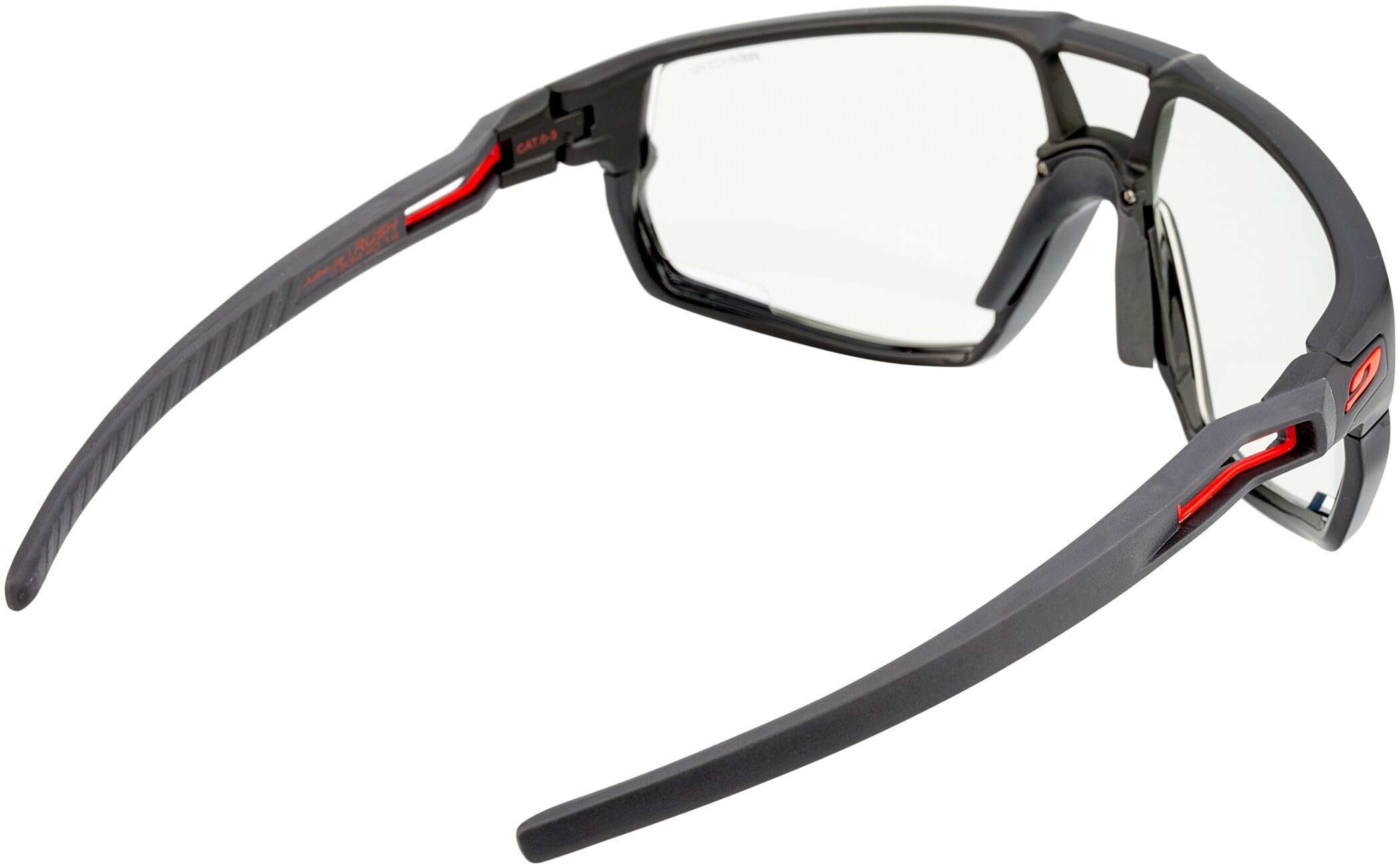 Julbo Rush - Gafas de sol fotocromáticas de alto rendimiento, para hombre y mujer, para MTB/ciclismo, trail running, béisbol, UV ABC, 100%