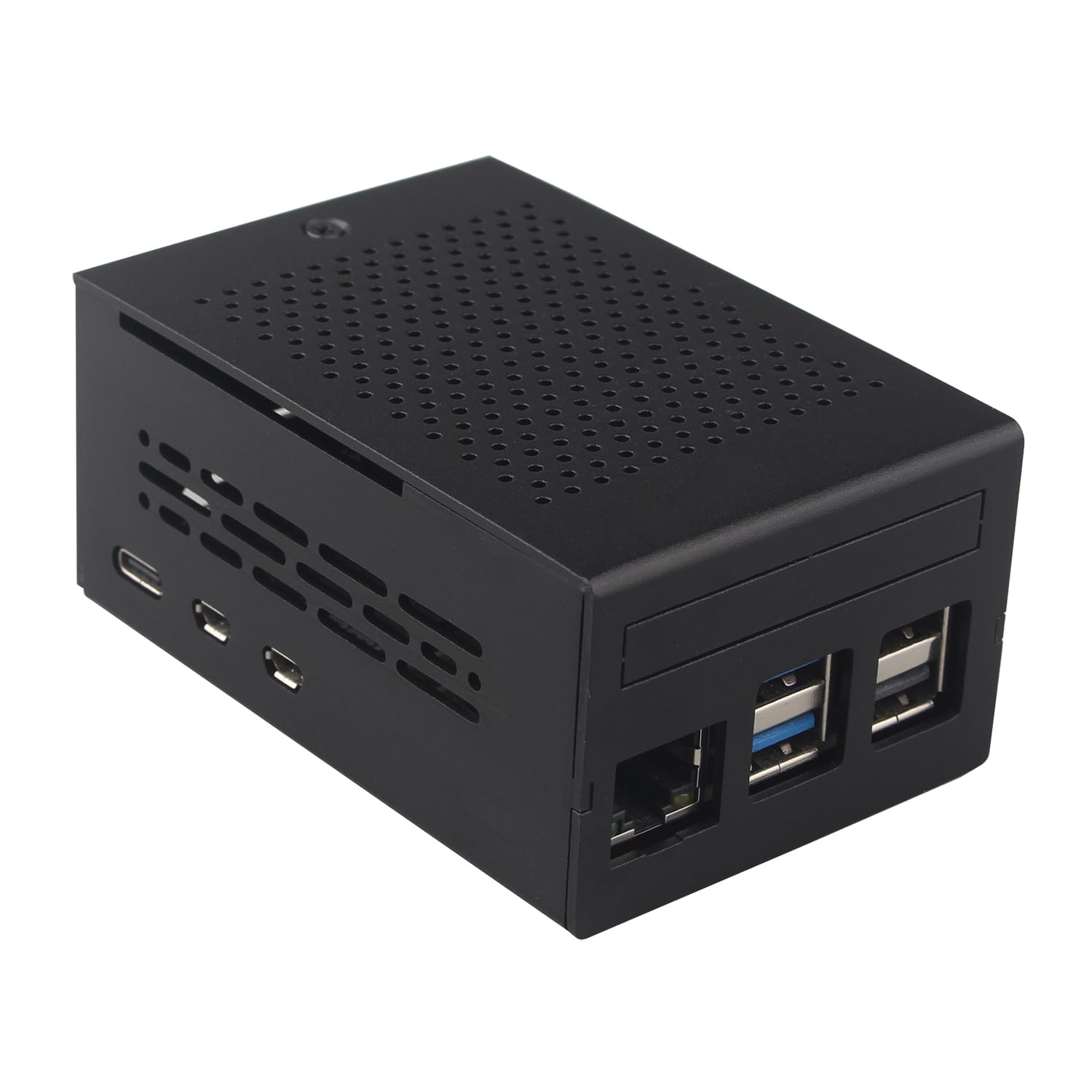 ZDE ZC501 Aluminum Case for Raspberry Pi 5 2GB/4GB/8GB/16GB Support PCIe to M.2 NVMe PoE HAT WiFi7 RS485 RS232 PCIe Peripheral Board ZP511/ZP517A/ZP581/ZP590A/ZP592 and Raspberry Pi 5 Active Cooler-image-41