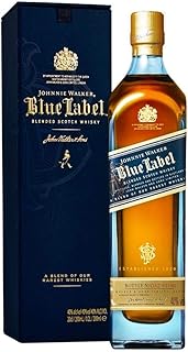 Johnnie Walker Blue Label | Blended Scotch Whisky | 40% vol | 20cl | Exquisite Scottish Whisky | Great in a Whisky Gift Set and for Drinks Connoisseurs | with Gift Box