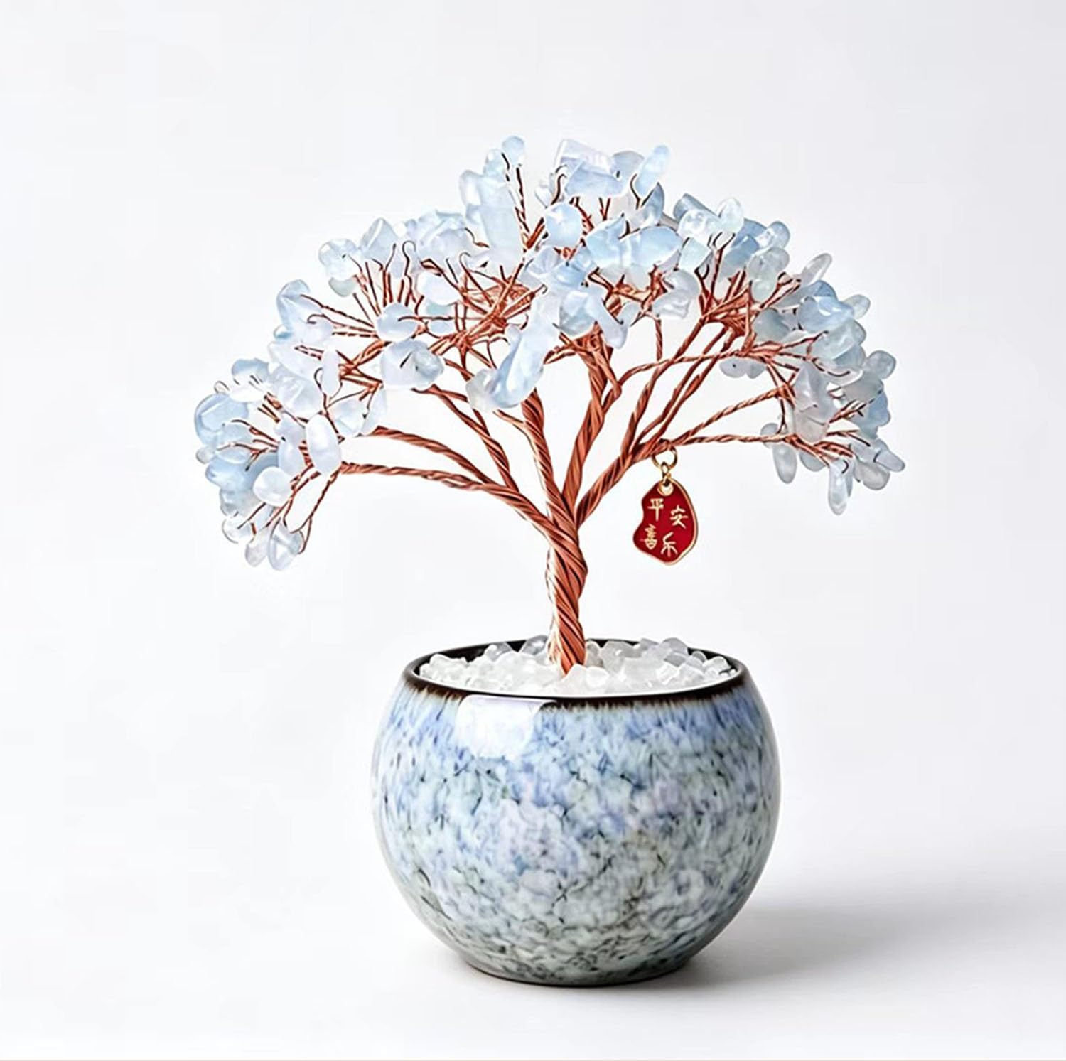 Lucky Crystal Tree, Feng Shui Tree, Healing Crystal Decoration, Wealth Tree