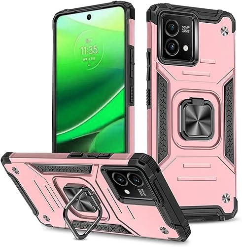 Miniatura 10 de ExtremeCases - Funda híbrida para Motorola Moto G Stylus 5G 2023 con función atril magnético, funda híbrida + banda extrema + lápiz capacitivo +